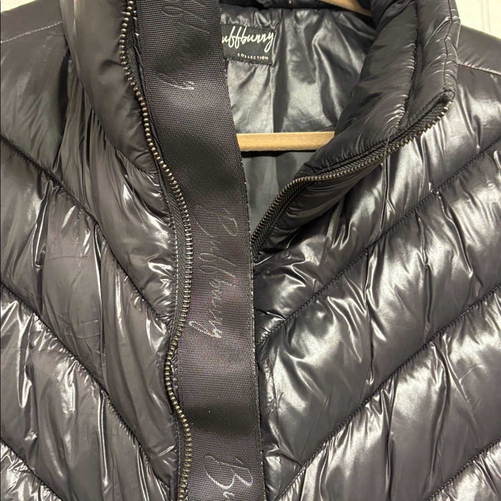 Buffbunny Cinch Waist Puffer Vest - Picture 5 of 11